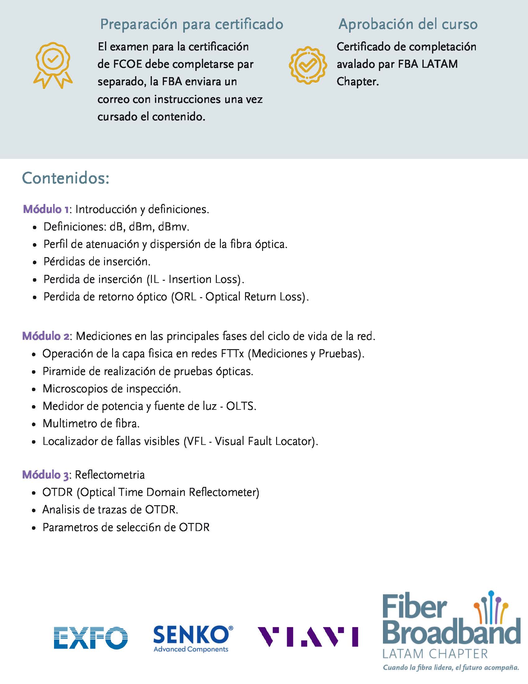 CURSO FCOE 2026 (FBA Certified Field Operations Expert) de FBA LATAM Chapter