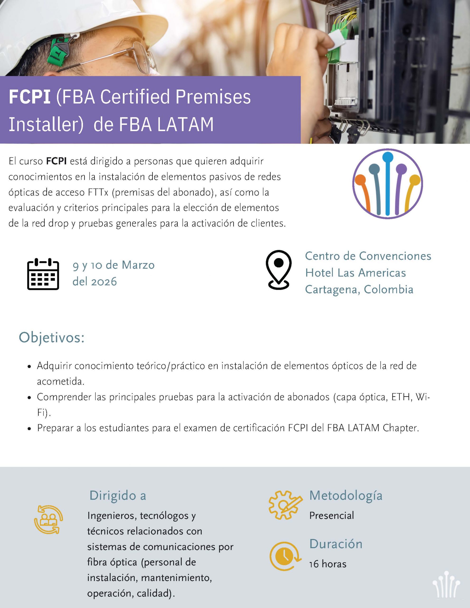Curso FCPI (FBA Certified Premises Installer) de FBA LATAM 2026