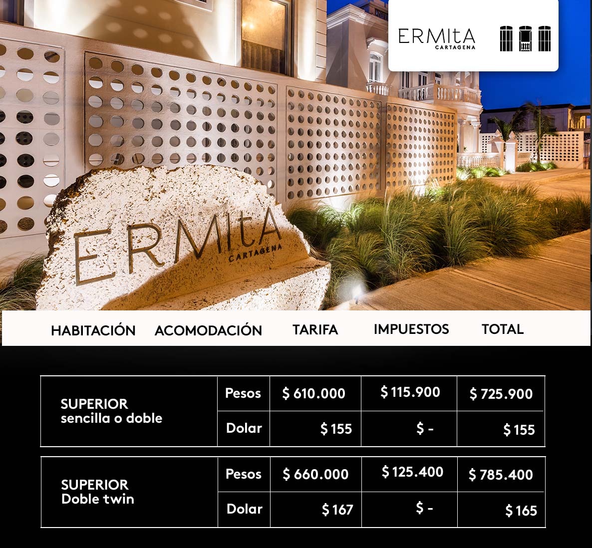 Hoteles Sugeridos